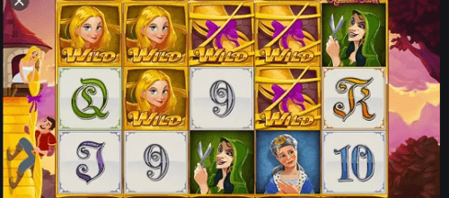 rapunzels tower pokie review