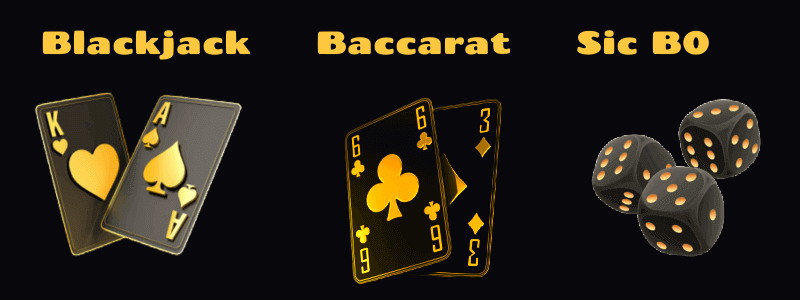Which is better - Blackjack baccarat or Sic Bo?